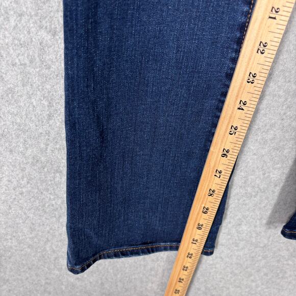 Y2K LOFT Bootcut Jeans 4T Modern Baby Boot Low Rise Stretch Faded Western 27x32 - Picture 7 of 11